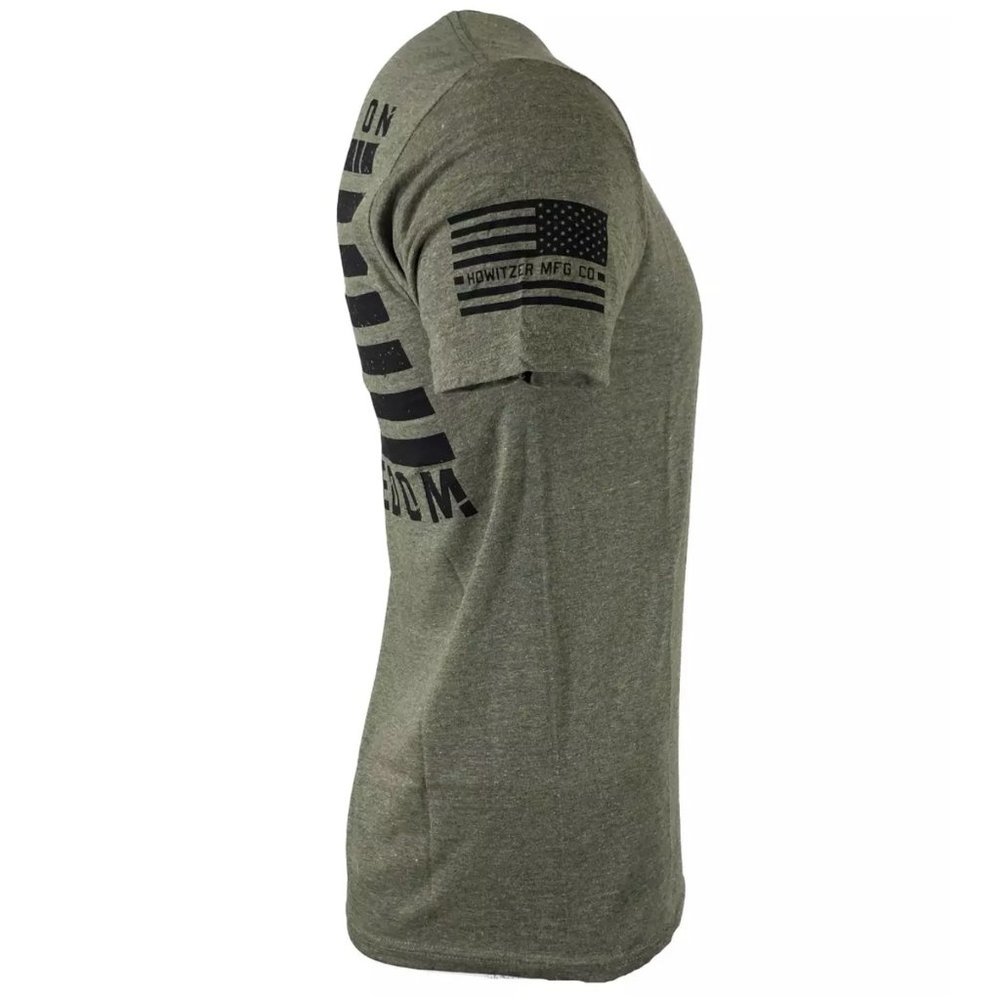 Howitzer Style Men's T-Shirt SNAKE SCREAM Gray Mil - Picture 5 of 10